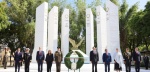 Foto: Cortesía Armenta durante homenaje a los Niños Héroes