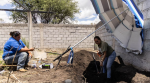 Foto: Cortesía Personal forense realiza la inhumación de cuerpos no identificados.