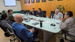 Foto: Cortesía Rector de la UTT durante reunión con sindicatos