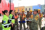 Foto: Cortesía Simulacro sísmico en Tlaxcala