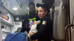 Foto: Cortesía Bebé localizado dentro de una cabaña