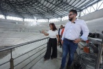 Foto: Cortesía Gobernadora supervisa obras del Recinto Ferial