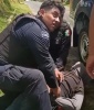 Foto: Cortesía Abuso policial en Panotla: detienen y golpean a civil por fotografiar volcadura de una patrulla