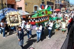 Tonantzin Fernández encabeza tradicional desfile del 16 de septiembre en San Pedro Cholula