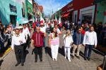 Por: Lula Pineda Tonantzin Fernández encabeza tradicional desfile del 16 de septiembre en San Pedro Cholula