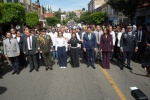 Foto: Cortesía Luis Antonio Ramírez durante el mensaje oficial en Tlaxcala.