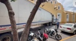 Foto: Cortesía INAH evalúa daños y prepara acciones legales tras impacto de tráiler en la Parroquia de San José