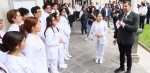 Foto: Cortesía Alejandro Armenta durante el inicio de clases de la USEP