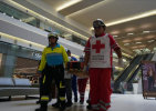 Foto: Cortesía Simulacro de sismo en plaza Galerías de Tlaxcala