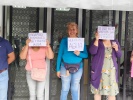 Foto: Cortesía Vecinos de Paseos de Castillotla protestan por dos meses sin agua