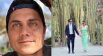 Foto: Cortesía Jorge Añorve y Karla García durante su boda en Valle de Guadalupe