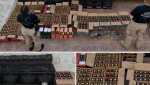 Foto: Cortesía Botellas de tequila aseguradas por la Fiscalía de Guanajuato