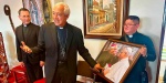 Foto: Cortesía Patrón Wong revisa retos de la Arquidiócesis de Puebla antes de asumir el cargo