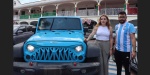 Jeep Wrangler recuperada en Ocoyucan.