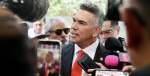 Alejandro Moreno durante un mensaje político