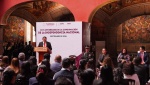 Foto: Cortesía Autoridades durante ceremonia por la Independencia en Tlaxcala