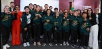 Foto: Cortesía Atletas poblanos de Special Olympics durante abanderamiento