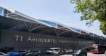 Foto: Cortesía Taxistas bloquean acceso a Terminal 1 del AICM