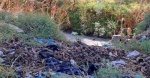 Foto: Cortesía Escombro y residuos de construcción depositados en un terreno.