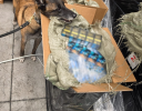 Foto: Cortesía Cajas con millones de cigarrillos decomisados en la aduana del AICM.