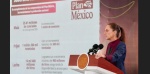 Foto: Cortesía Claudia Sheinbaum durante conferencia sobre el campo mexicano.