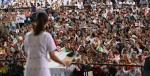 Foto: Cortesía Claudia Sheinbaum durante su visita a Coahuila