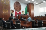 Foto: Cortesía Diputados del Congreso de Tlaxcala durante sesión legislativa.